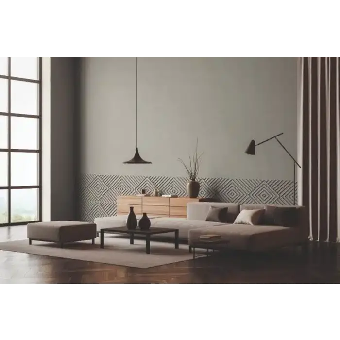 Behang 3d ruitpatroon 34484