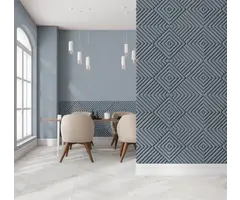 Behang 3d ruitpatroon 34482