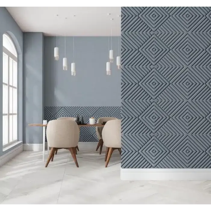 Behang 3d ruitpatroon 34482