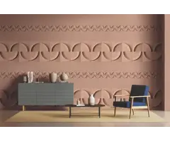 Behangrand 3d halve cirkel 34471