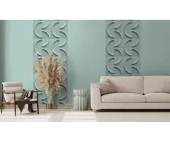 Behang 3d halve cirkel patroon 34464