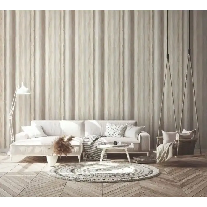 Behang met aquacolor strepen 34427