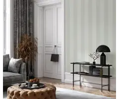 Behang met brede streep 34412