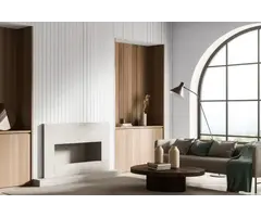 Behang met brede banen 34401