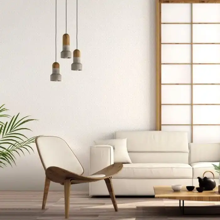 Behang met takjes en besjes print G56711