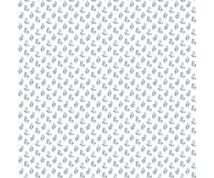 Behang met takjes en besjes print G56708