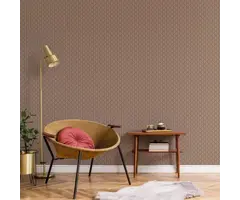 Behang met V-tjes G56705