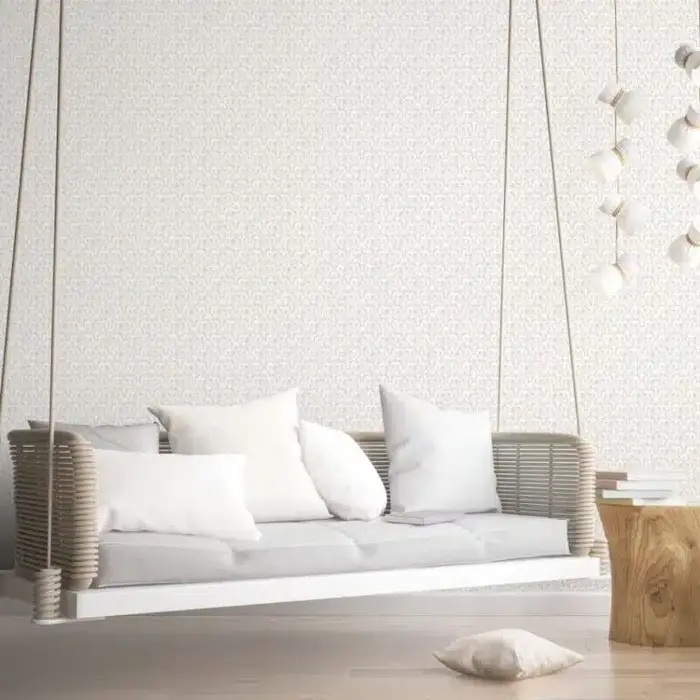 Behang met watercolor plantjes G56681