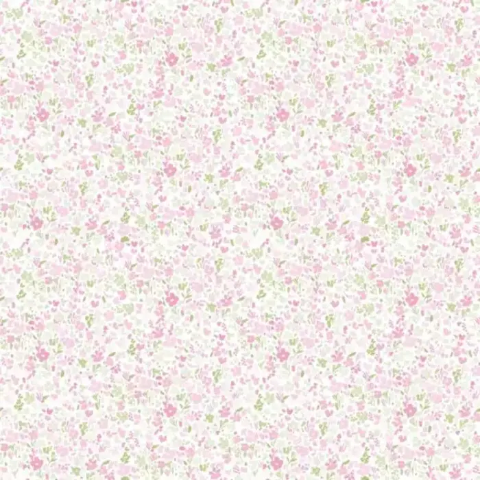 Behang met watercolor bloemetjes G56669