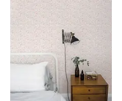 Behang met watercolor bloemetjes G56669