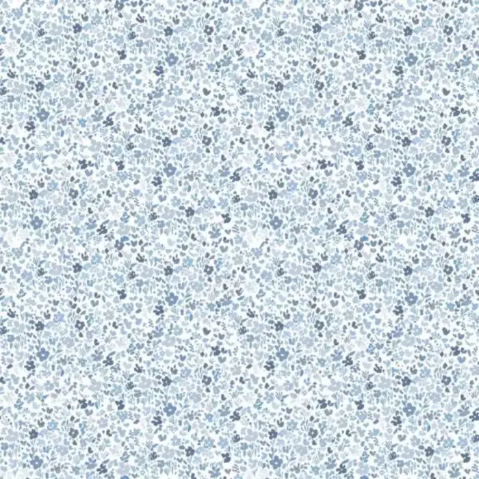 Behang met watercolor bloemetjes G56668