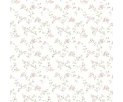 Behang met rozen strengen G56649