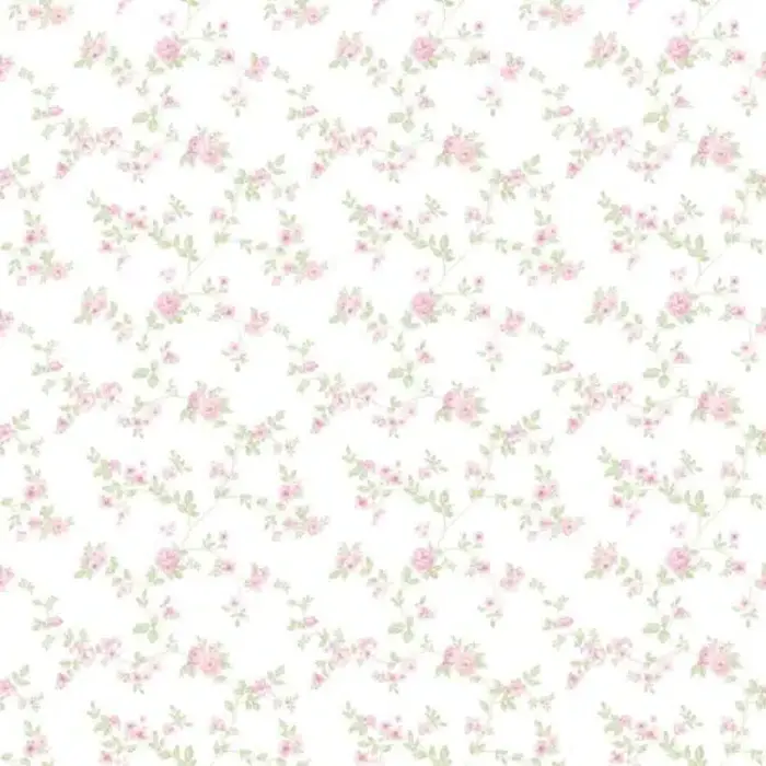 Behang met rozen strengen G56649