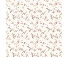 Behang met rozen strengen G56648