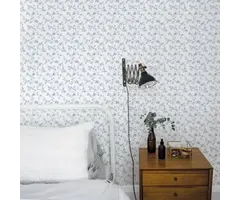 Behang met rozen strengen G56647