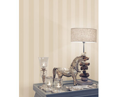 Behang met smal streepje G56645