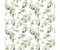 Behang met olijven G45450