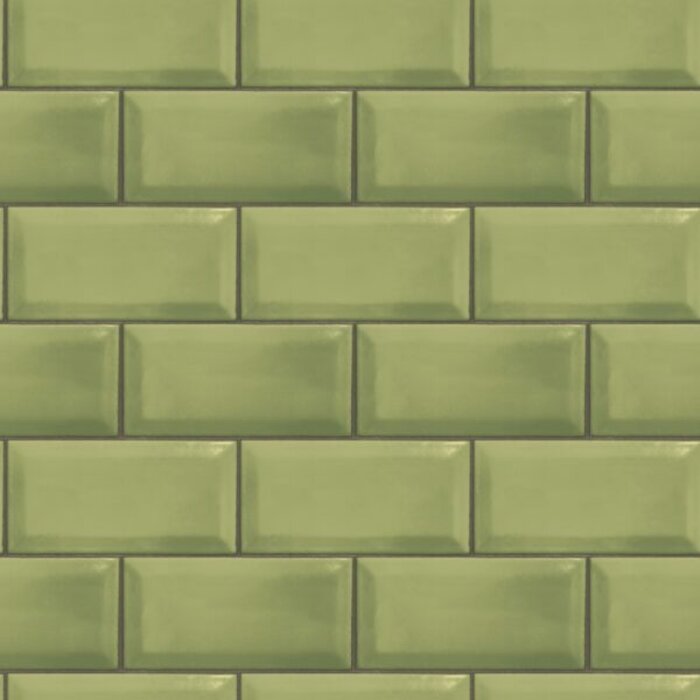 Behang met metrotegel G45446