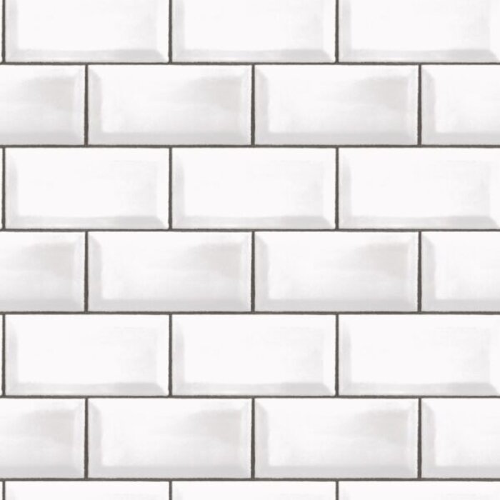 Behang met metrotegel G45445