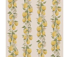 Behang met strengen citroenen G45440