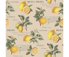 Behang met citroenen G45410