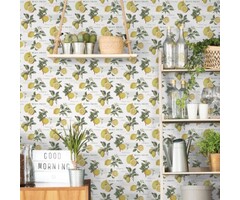 Behang met citroenen G45409