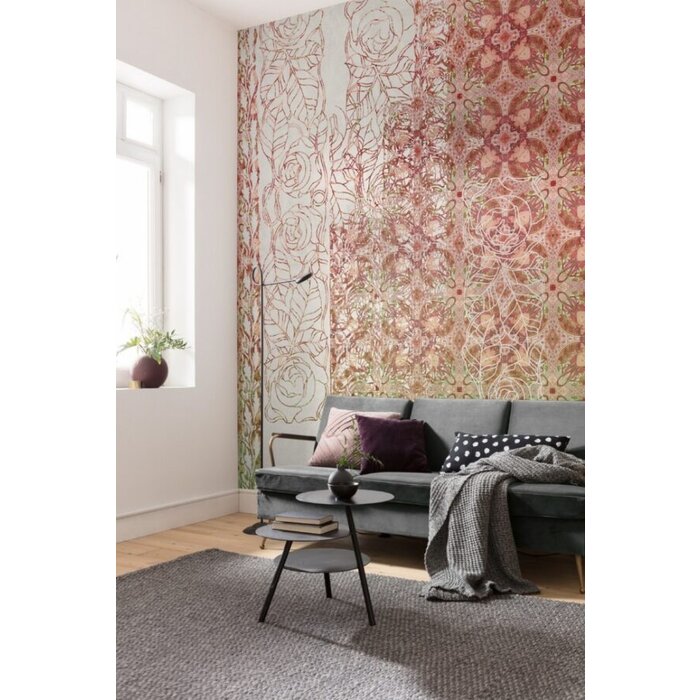 Fotobehang Art Nouveau Rouge  HX5-040