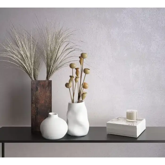 Behang met glans structuur