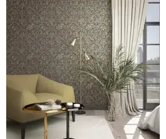 Behang met vervaagde ornamenten