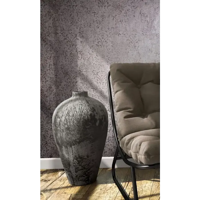 Behang met vervaagde ornamenten 34293