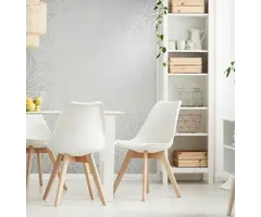 Behang met metallic bladeren 34283