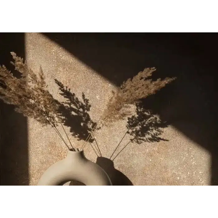 Behang met metallic betonstuc look 34269