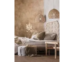 Behang met metallic betonstuc look 34268