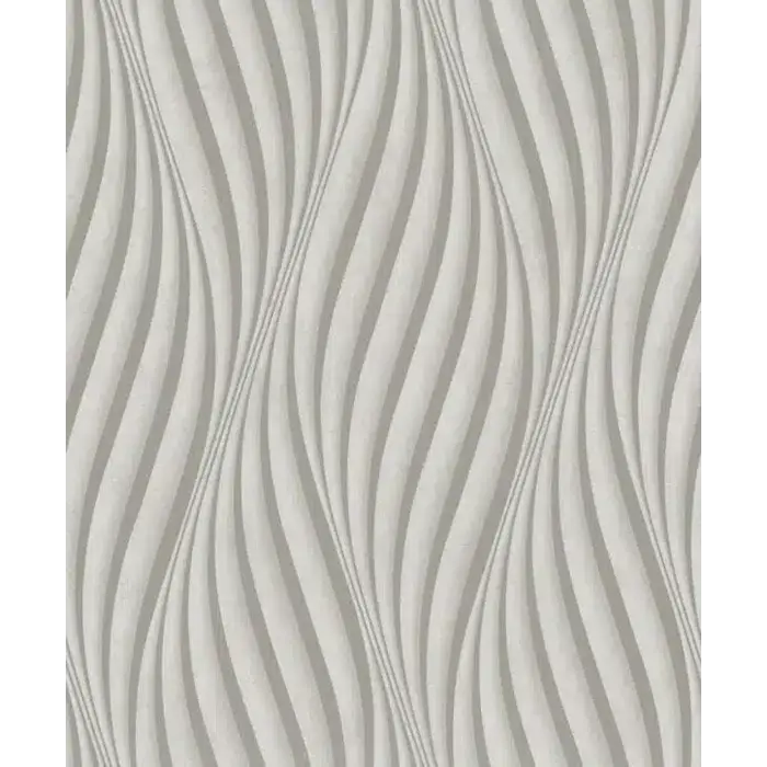 Behang met golvende lijnen 34259