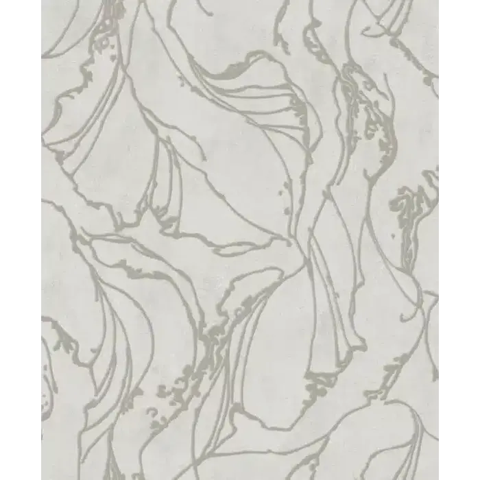 Behang met metallic marmer aderen 34252