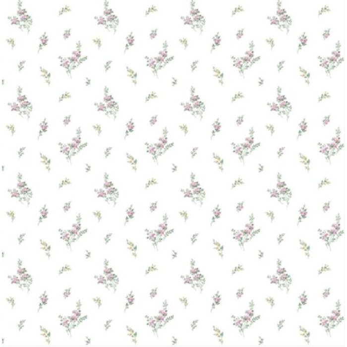 Behang met bloemen G67918