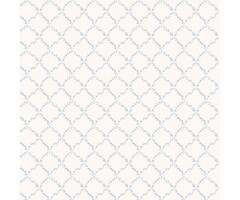 Behang met ruitjes van bloemen G67903