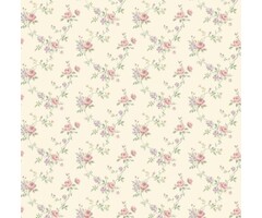 Behang met roosjes G67895