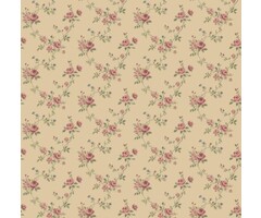 Behang met roosjes G67894