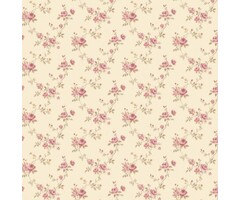 Behang met roosjes G67893