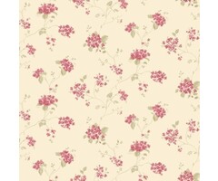 Behang met hortensia's G67868