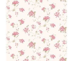 Behang met hortensia's G67866