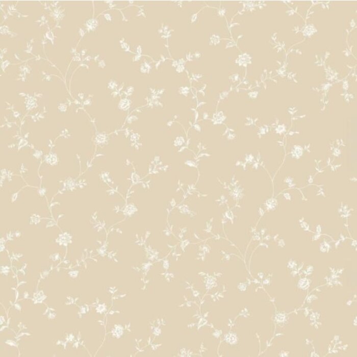 Behang met bloemen G67860