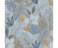 Behang met bladerenprint AL26293