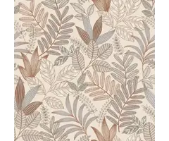 Behang met bladerenprint AL26292