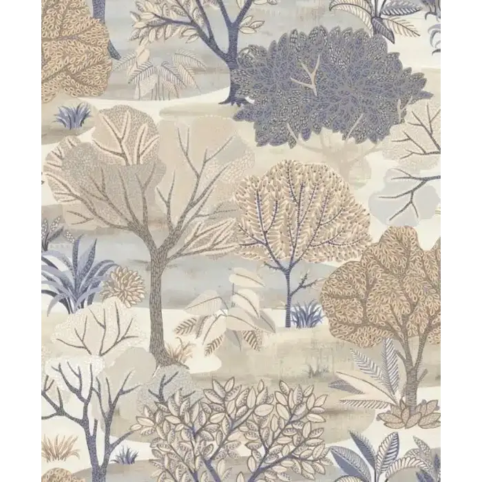 Behang met verschillende bomen AL26250