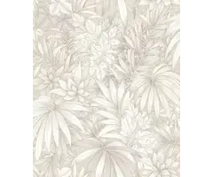 Behang met grote bladeren AL26240