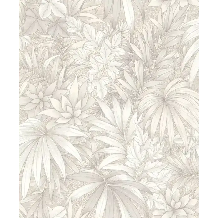 Behang met grote bladeren AL26240