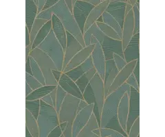 Behang met bladerenprint AL26233