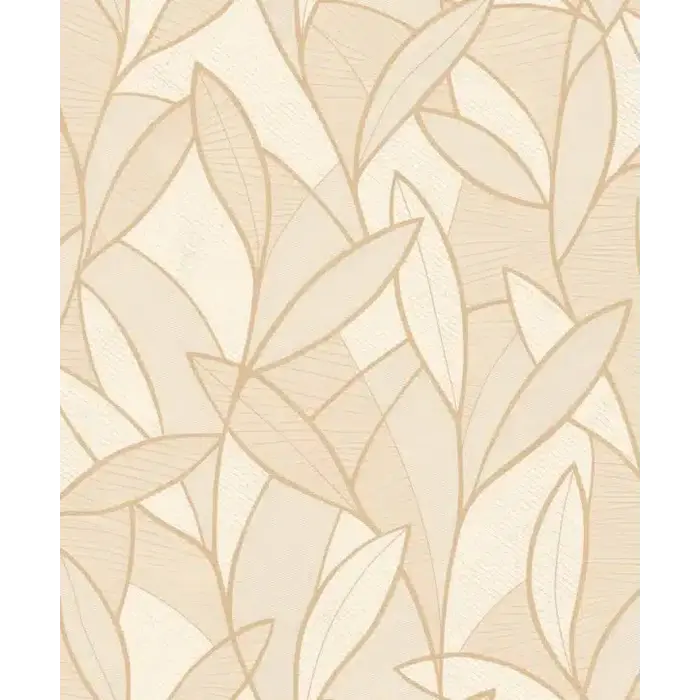 Behang met bladerenprint AL26231